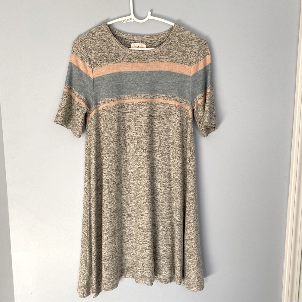 Lou & Grey Short Sleeve Sweater Dress - Size: XSmall
